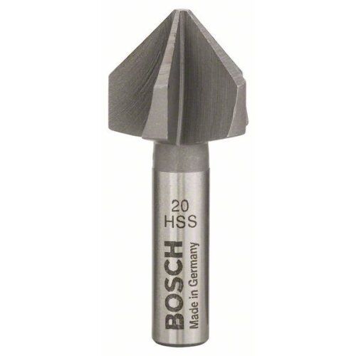  HSS-Kegelsenker für weiche Materialien mit zylindrischem Schaft Bosch Kegelsenker, für Bohrmaschinen 12371996