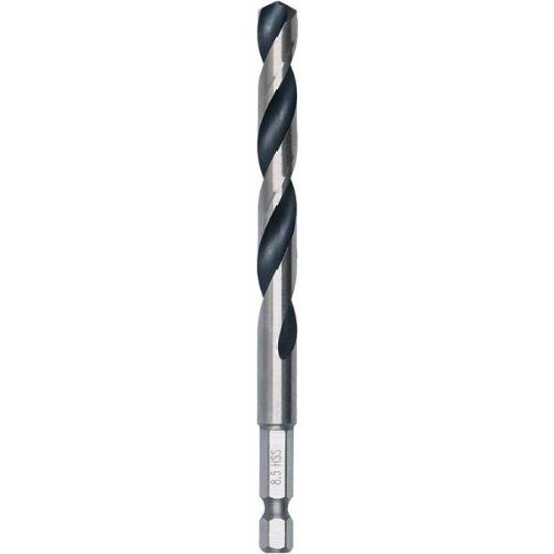  HSS PointTeQ Spiralbohrer mit Sechskantschaft Bosch HSS PointTeQ Sechskantbohrer 8,5 mm, für Dreh- und Schlagbohrer 12371912