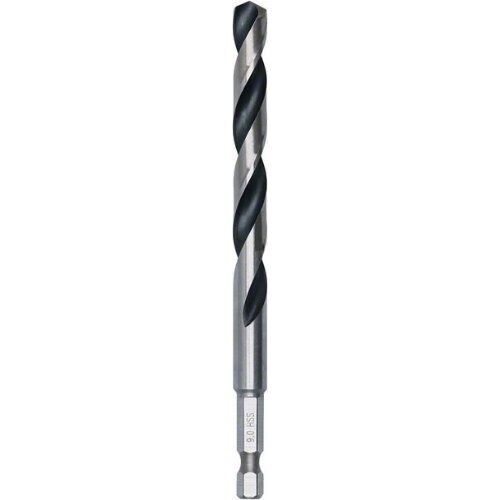  HSS PointTeQ Spiralbohrer mit Sechskantschaft Bosch HSS PointTeQ Sechskantbohrer 9,0 mm, für Dreh- und Schlagbohrer 12371908