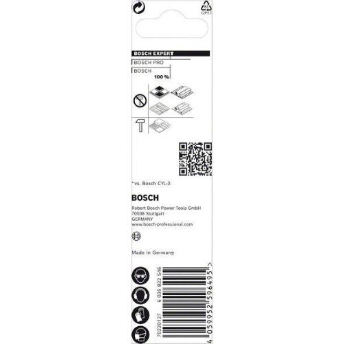 EXPERT CYL-9 MultiConstruction Bohrer Bosch EXPERT CYL-9 MultiConstruction Bohrer, 6,5 x 200 x 250 mm, für Dreh- und Schlagbohrer 12372161
