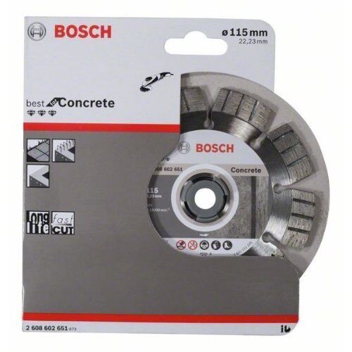  Best for Concrete Diamanttrennscheiben für kleine Winkelschleifer Bosch Diamanttrennscheibe Best for Concrete, für kleine Winkelschleifer 12369914