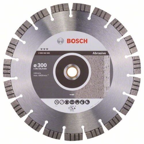  Diamanttrennscheiben Best for Abrasive für Tisch- und Benzinsägen Bosch Diamanttrennscheibe Best for Abrasive, für Tischsägen 12369900