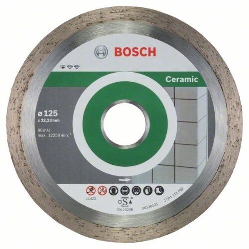  Diamanttrennscheiben Standard for Ceramic für kleine Winkelschleifer Bosch Diamanttrennscheibe Standard for Ceramic, für kleine Winkelschleifer 12369946