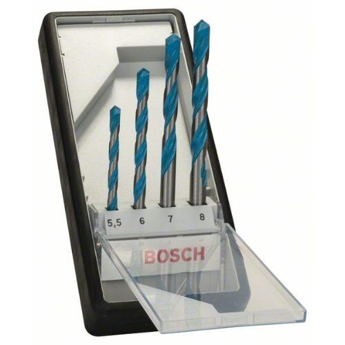  CYL-9 MultiConstruction-Bohrer-Sets Bosch 4-tlg. CYL-9 MultiConstruction Bohrer-Set, 5,5/6/7/8 mm, für Dreh- und Schlagbohrer 12372242