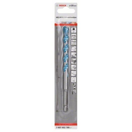  HEX-9 MultiConstruction-Bohrer Bosch Mehrzweckbohrer HEX-9 Multi Construction, für Dreh- und Schlagbohrer 12372185