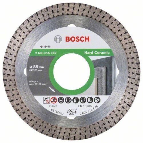  Best for Hard Ceramic Diamanttrennscheiben für kleine Winkelschleifer Bosch Diamanttrennscheibe Best for Hard Ceramic, für kleine Winkelschleifer 12369931