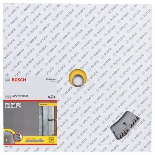  Standard for Universal Diamanttrennscheiben, Bohrung 25,4 mm, für Tisch- und Benzinmotorsägen Bosch Diamanttrennscheibe Standard for Universal 400 x 25,4, für Tischsägen 12369886