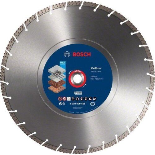  EXPERT MultiMaterial Diamanttrennscheiben Bosch EXPERT MultiMaterial Diamanttrennscheiben, 450 x 25,40 x 3,3 x 12 mm, für Tischsägen 12369854