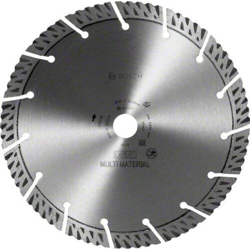  EXPERT MultiMaterial Diamanttrennscheiben Bosch EXPERT MultiMaterial Diamanttrennscheiben, 230 x 22,23 x 2,4 x 15 mm, für große Winkelschleifer mit Spannmutter 12369852