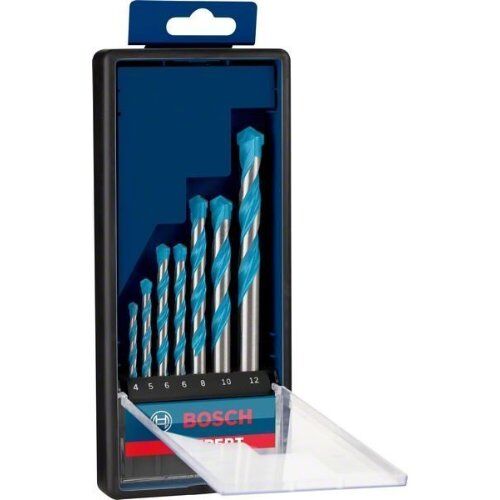  EXPERT CYL-9 MultiConstruction Bohrer-Sets Bosch EXPERT MultiConstruction CYL-9 Bohrer-Set 4/5/6/6/8/10/12 mm, 7-tlg., für Dreh- und Schlagbohrer 12372228