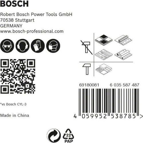  EXPERT HEX-9 MultiConstruction Bohrer-Sets Bosch EXPERT HEX-9 MultiConstruction Bohrer-Set, 4/5/6/6/8 mm, 5-tlg., für Dreh- und Schlagbohrer 12372233