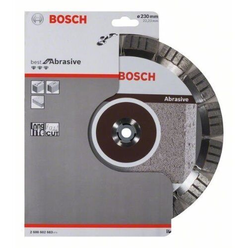  Best for Abrasive Diamanttrennscheiben für große Winkelschleifer Bosch Diamanttrennscheibe Best for Abrasive, für große Winkelschleifer mit Spannmutter 12370015
