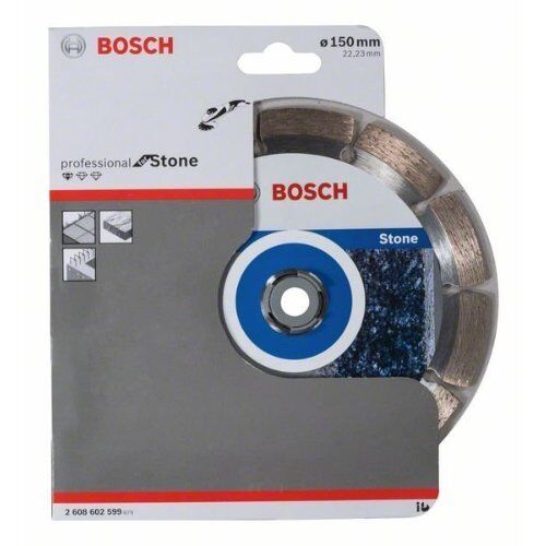  Standard for Stone Diamanttrennscheiben für große Winkelschleifer Bosch Diamanttrennscheibe Standard for Stone, für große Winkelschleifer mit Spannmutter 12370000