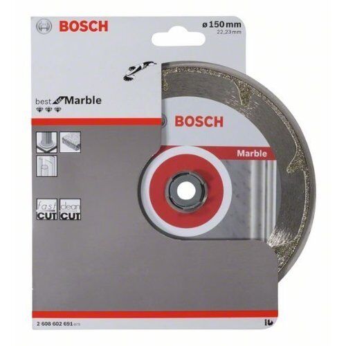  Best for Marble Diamanttrennscheiben für große Winkelschleifer Bosch Diamanttrennscheibe Best for Marble, für große Winkelschleifer mit Spannmutter 12370017
