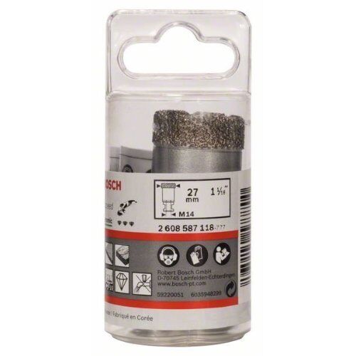  Dry Speed Diamantbohrkronen Best for Ceramic Bosch Diamanttrockenbohrer Dry Speed Best for Ceramic, für kleine Winkelschleifer 12370156