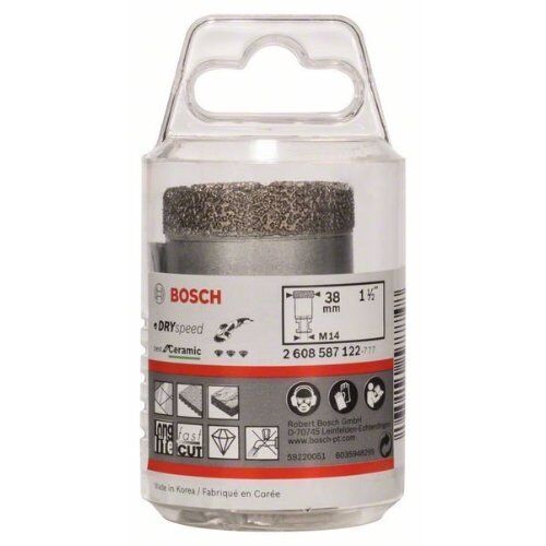  Dry Speed Diamantbohrkronen Best for Ceramic Bosch Diamanttrockenbohrer Dry Speed Best for Ceramic, für kleine Winkelschleifer 12370145