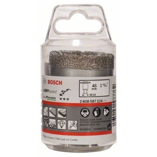  Dry Speed Diamantbohrkronen Best for Ceramic Bosch Diamanttrockenbohrer Dry Speed Best for Ceramic, für kleine Winkelschleifer 12370157