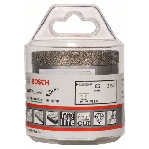  Dry Speed Diamantbohrkronen Best for Ceramic Bosch Diamanttrockenbohrer Dry Speed Best for Ceramic, für kleine Winkelschleifer 12370158