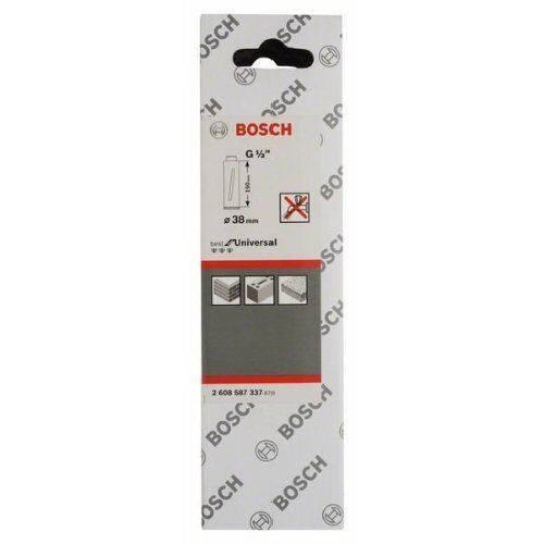  Diamanttrockenbohrkronen Standard for Universal G1/2-Zoll Bosch Diamanttrockenbohrkrone G 1/2", für Diamantbohrer 12370113