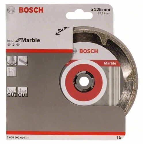  Best for Marble Diamanttrennscheiben für kleine Winkelschleifer Bosch Diamanttrennscheibe Best for Marble, für kleine Winkelschleifer 12369952