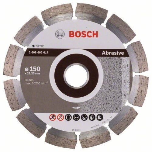  Diamanttrennscheiben Standard for Abrasive für große Winkelschleifer Bosch Diamanttrennscheibe Standard for Abrasive, für große Winkelschleifer mit Spannmutter 12370002