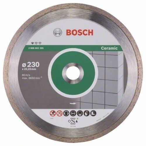  Standard for Ceramic Diamanttrennscheiben für große Winkelschleifer Bosch Diamanttrennscheibe Standard for Ceramic, für große Winkelschleifer mit Spannmutter 12369980