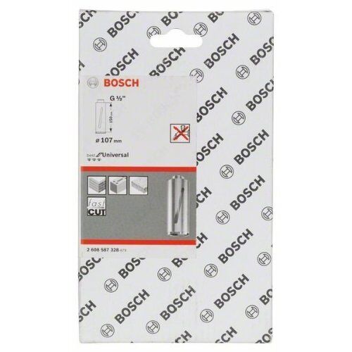  Diamanttrockenbohrkronen Best for Universal G1/2 Bosch Diamanttrockenbohrkrone G 1/2", für Diamantbohrer 12370085