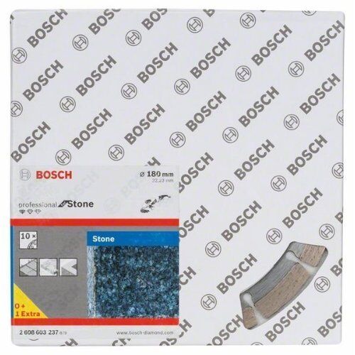  Standard for Stone Diamanttrennscheiben für große Winkelschleifer Bosch Diamanttrennscheibe Standard for Stone, für große Winkelschleifer mit Spannmutter 12369997