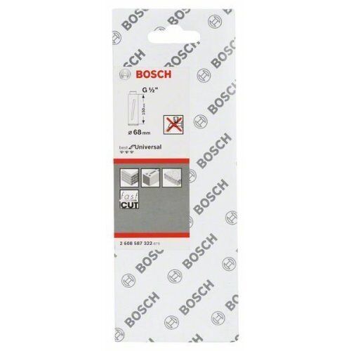 Diamantbohrkronen Diamanttrockenbohrkronen Best for Universal G1/2 Bosch Diamanttrockenbohrkrone G 1/2", für Diamantbohrer 12370079