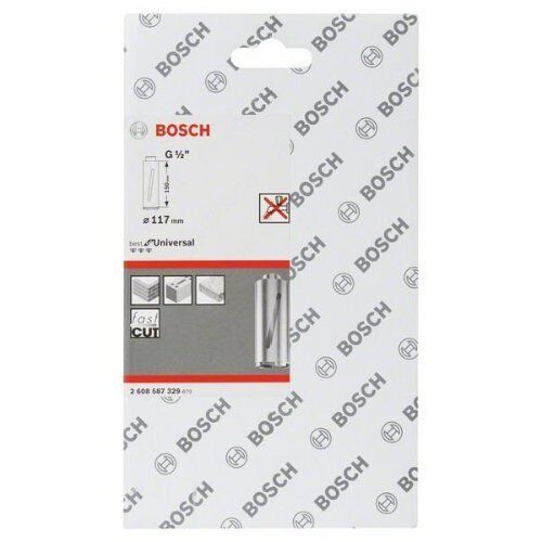  Diamanttrockenbohrkronen Best for Universal G1/2 Bosch Diamanttrockenbohrkrone G 1/2", für Diamantbohrer 12370093