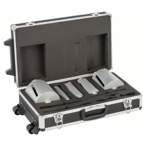  Diamanttrockenbohrkronen-Sets Standard for Universal G1/2-Zoll Bosch 5-tlg. Diamanttrockenbohrkronen-Set G 1/2 Zoll, 38–127 mm, für Diamantbohrer 12370117