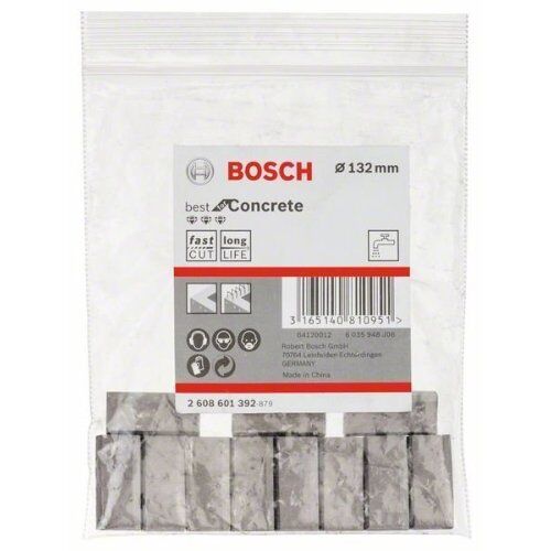 Diamantbohrkronen Segmente für Diamantnassbohrkronen Best for Concrete G1-1/4 UNC Bosch Segmente für Diamantbohrkronen 1 1/4" UNC Best for Concrete, für Diamantbohrer 12370227