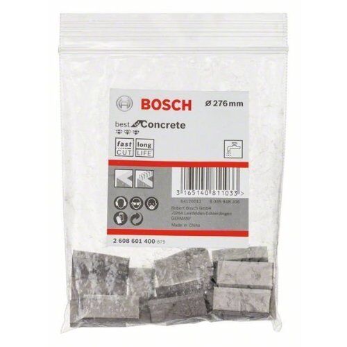  Segmente für Diamantnassbohrkronen Best for Concrete G1-1/4 UNC Bosch Segmente für Diamantbohrkronen 1 1/4" UNC Best for Concrete, für Diamantbohrer 12370226