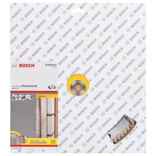  Standard for Universal Diamanttrennscheiben, 20-mm-Bohrung, für Tisch- und Benzinmotorsägen Bosch Diamanttrennscheibe Standard for Universal 300 x 20, für Tischsägen 12370032