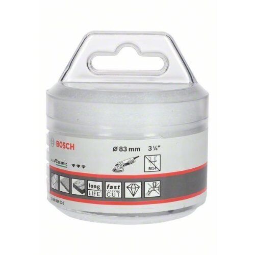  Dry Speed X-LOCK Diamantbohrkronen Best for Ceramic Bosch X-LOCK Diamanttrockenbohrer Best for Ceramic Dry Speed 83 x 35, für kleine Winkelschleifer 12370120