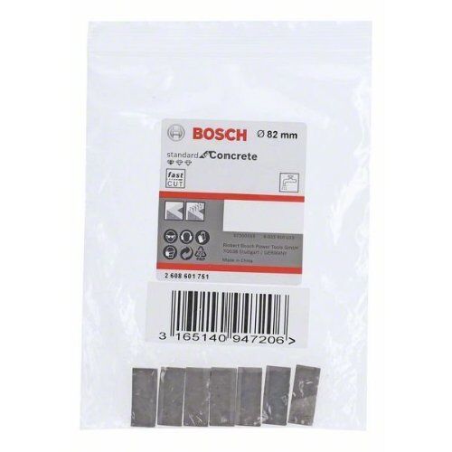  Segmente für Diamantnassbohrkronen Standard for Concrete 1 1/4-Zoll UNC Bosch Segmente für Diamantbohrkrone Standard for Concrete, für Diamantbohrer 12370251