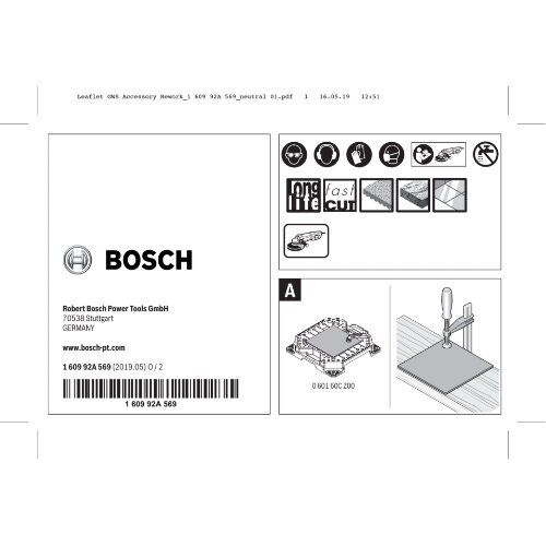  Dry Speed Diamantbohrkronen Best for Ceramic Bosch Diamanttrockenbohrer Dry Speed Best for Ceramic, für kleine Winkelschleifer 12370164