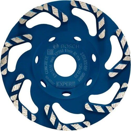  EXPERT Concrete Diamanttopfscheiben Bosch EXPERT Concrete Diamanttopfscheibe, 125 x 22,23 x 4,5 mm, für Betonschleifer 12370304
