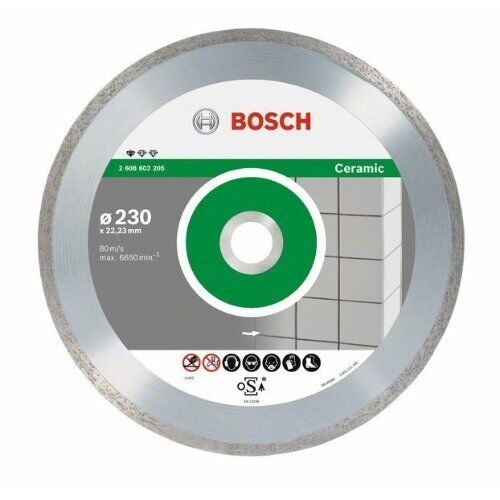 Standard for Ceramic Diamanttrennscheiben für große Winkelschleifer Bosch Diamanttrennscheibe Standard for Ceramic, für große Winkelschleifer mit Spannmutter 12369978