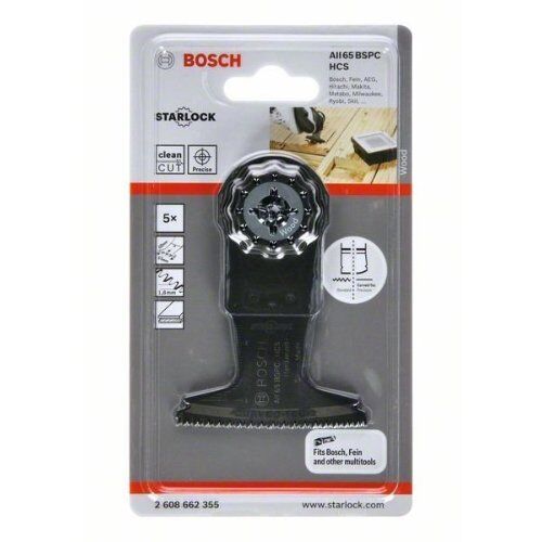  Zubehör für Multifunktionswerkzeuge AII 65 BSPC Tauchsägeblätter Bosch HCS Tauchsägeblatt AII 65 BSPC Hard Wood, für oszillierende Multifunktionswerkzeuge 12372687