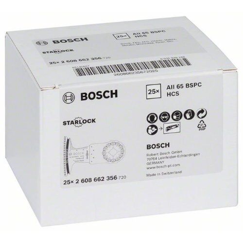  Zubehör für Multifunktionswerkzeuge AII 65 BSPC Tauchsägeblätter Bosch HCS Tauchsägeblatt AII 65 BSPC Hard Wood, für oszillierende Multifunktionswerkzeuge 12372685