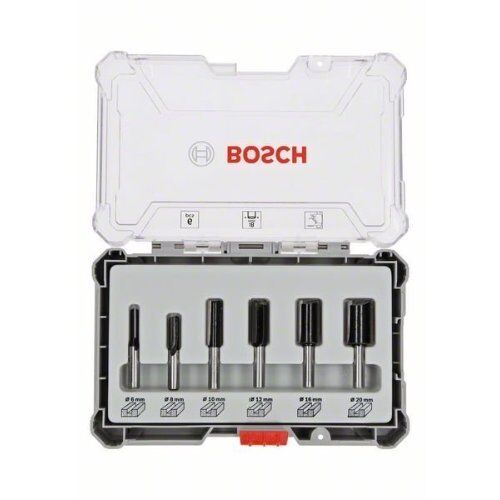  Fräser-Sets Nutfräser-Sets, 6-teilig Bosch Fräser-Set, 6-tlg. Nutfräser-Set, 8-mm-Schaft, für Handfräsen 12372258