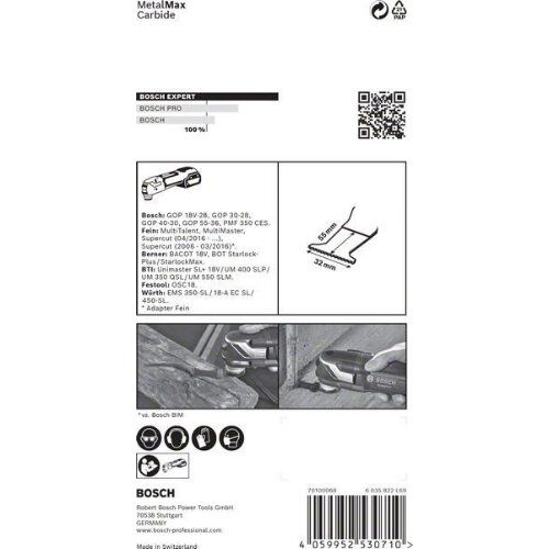  Zubehör für Multifunktionswerkzeuge EXPERT MetalMax PAIZ 32 AIT Tauchsägeblätter Bosch EXPERT MetalMax PAIZ 32 AIT Blatt für Multifunktionswerkzeuge, 50 x 32 mm, für oszillierende Multifunktionswerkzeuge 12372648