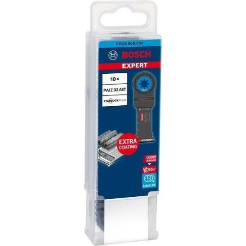  Zubehör für Multifunktionswerkzeuge EXPERT MetalMax PAIZ 32 AIT Tauchsägeblätter Bosch EXPERT MetalMax PAIZ 32 AIT Blatt für Multifunktionswerkzeuge, 50 x 32 mm, 10 Stück, für oszillierende Multifunktionswerkzeuge 12372647