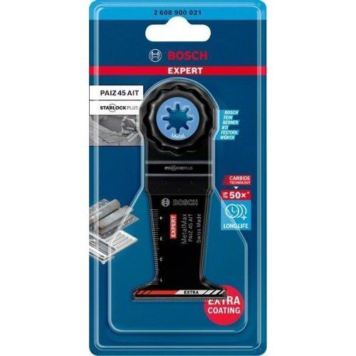  Zubehör für Multifunktionswerkzeuge EXPERT MetalMax PAIZ 45 AIT Tauchsägeblätter Bosch EXPERT MetalMax PAIZ 45 AIT Blatt für Multifunktionswerkzeuge, 45 mm, für oszillierende Multifunktionswerkzeuge 12372649