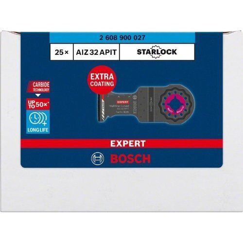  Zubehör für Multifunktionswerkzeuge EXPERT MultiMax AIZ 32 APIT Tauchsägeblätter Bosch EXPERT MultiMax AIZ 32 APIT Blatt für Multifunktionswerkzeuge, 32 mm, 1 Stück, für oszillierende Multifunktionswerkzeuge 12372654