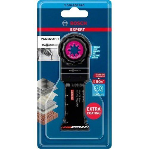  Zubehör für Multifunktionswerkzeuge EXPERT MultiMax PAIZ 32 APIT Tauchsägeblätter Bosch EXPERT MultiMax PAIZ 32 APIT Blatt für Multifunktionswerkzeuge, 32 mm, für oszillierende Multifunktionswerkzeuge 12372659