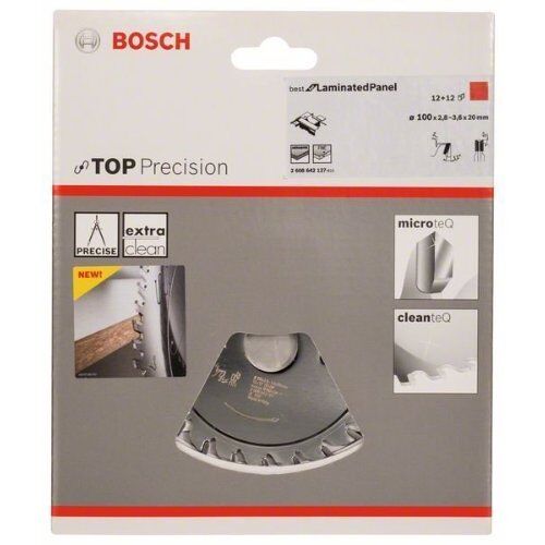  Kreissägeblatt Top Precision Best for Laminated Panel für Paneelkreissägen Bosch Vorritzblatt Top Precision Laminated Panel, für vertikale Paneelkreissägen 12372903