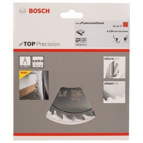  Kreissägeblatt Top Precision Best for Laminated Panel für Paneelkreissägen Bosch Vorritzblatt Top Precision Laminated Panel, für vertikale Paneelkreissägen 12372904