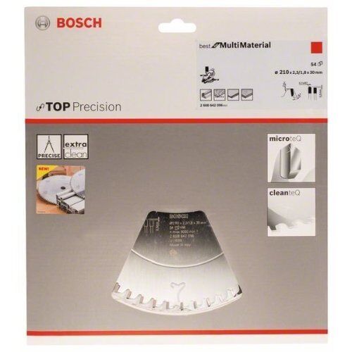  Top Precision Best for Multi Material für Kapp- und Gehrungssägen Bosch Kreissägeblatt Top Precision Best for Multi Material, für Kapp- und Gehrungssägen 12372876
